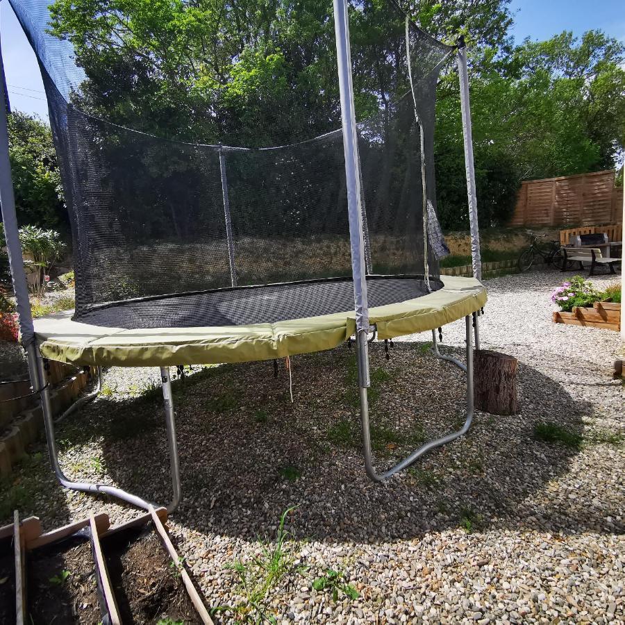 Cool Mediterranean Life 8 People Jacuzzi Barbecue Gametrampoline 2 Parking Βίλα Μπεζιέ Εξωτερικό φωτογραφία