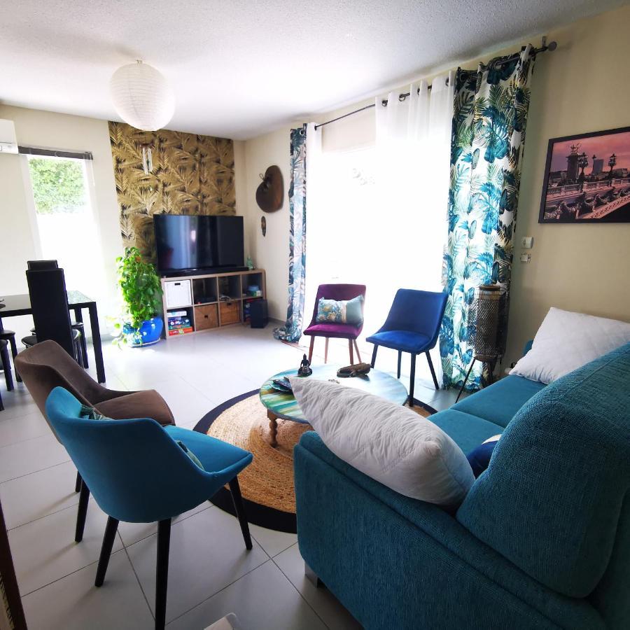 Cool Mediterranean Life 8 People Jacuzzi Barbecue Gametrampoline 2 Parking Βίλα Μπεζιέ Εξωτερικό φωτογραφία